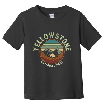 Nature Yellowstone National Park Toddler T-Shirt