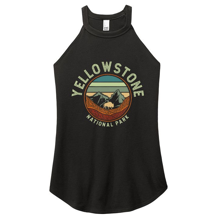 Nature Yellowstone National Park Women's Perfect Tri Rocker Tank