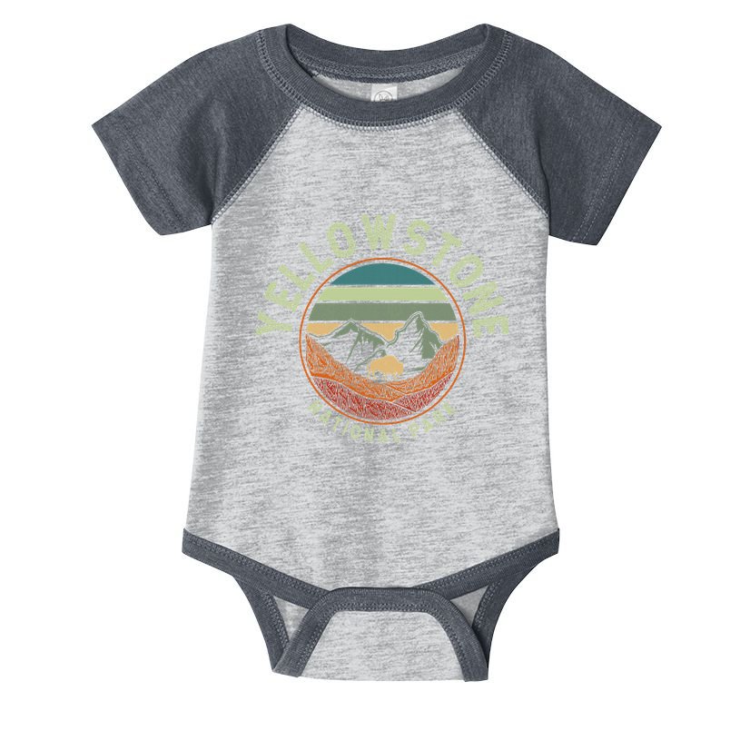 Nature Yellowstone National Park Infant Baby Jersey Bodysuit