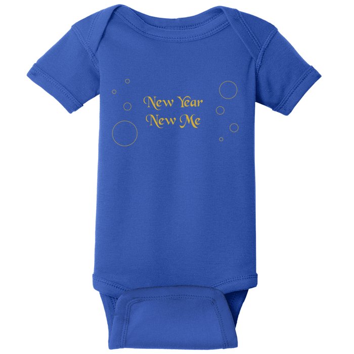 New Year New Me New Year Resolutions Gift Baby Bodysuit