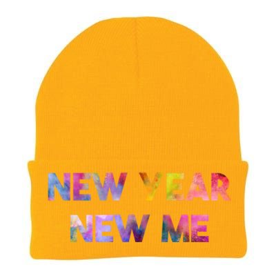 New Year New Me Colorful Gift Knit Cap Winter Beanie