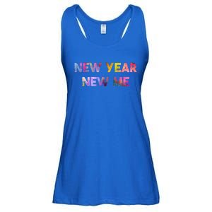 New Year New Me Colorful Gift Ladies Essential Flowy Tank