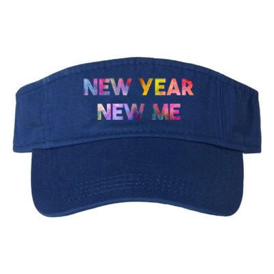 New Year New Me Colorful Gift Valucap Bio-Washed Visor