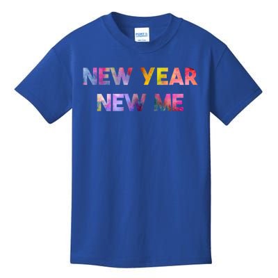 New Year New Me Colorful Gift Kids T-Shirt