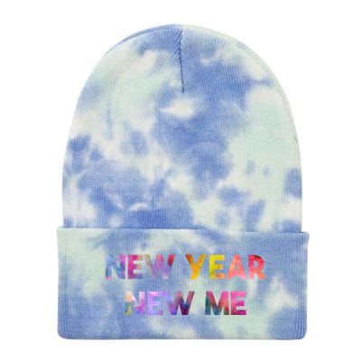 New Year New Me Colorful Gift Tie Dye 12in Knit Beanie