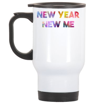 New Year New Me Colorful Gift Stainless Steel Travel Mug