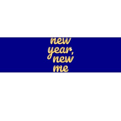 New Year New Me Happy 2024 New Year Resolution Inspirational Cool Gift Bumper Sticker