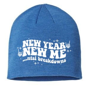 New Year New Me Tal Breakdowns Funny New Years Eve Nye Gift Sustainable Beanie