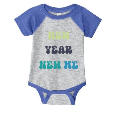 New Year New Me Gift Infant Baby Jersey Bodysuit