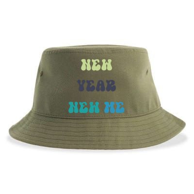 New Year New Me Gift Sustainable Bucket Hat