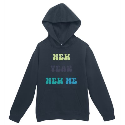 New Year New Me Gift Urban Pullover Hoodie