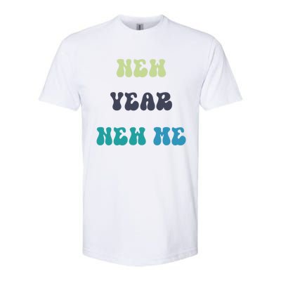 New Year New Me Gift Softstyle CVC T-Shirt