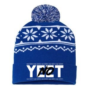 No Yeet USA-Made Snowflake Beanie