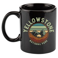 Nature Yellowstone National Park 11oz C Handle Ceramic Mug