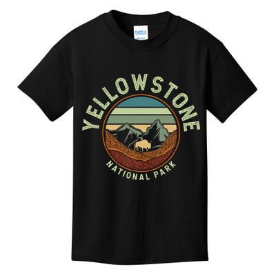 Nature Yellowstone National Park Kids T-Shirt