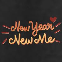 New Year New Me 7 Panel Mesh Trucker Snapback Hat