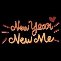 New Year New Me Apron
