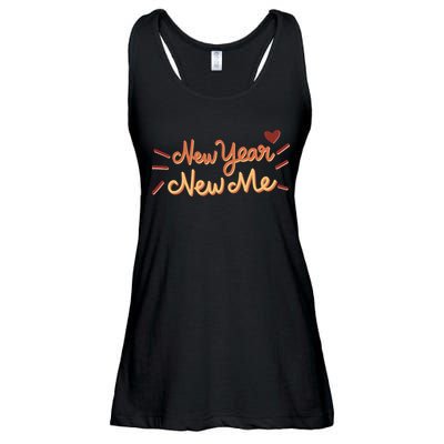 New Year New Me Ladies Essential Flowy Tank