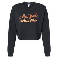 New Year New Me Cropped Pullover Crew