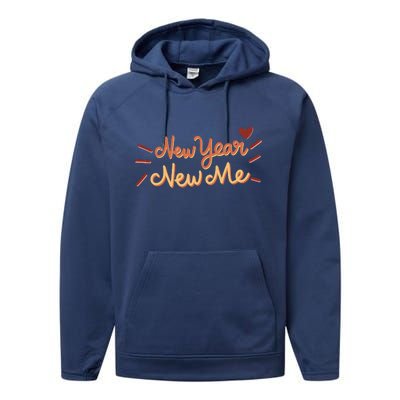 New Year New Me Performance Fleece Hoodie