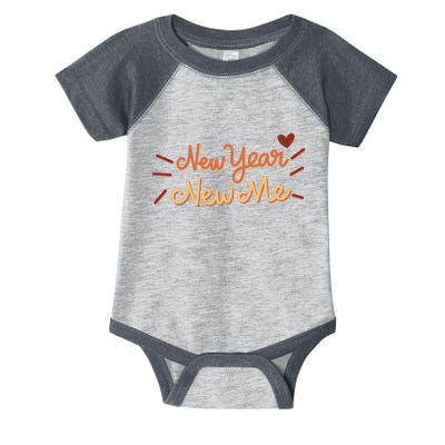 New Year New Me Infant Baby Jersey Bodysuit