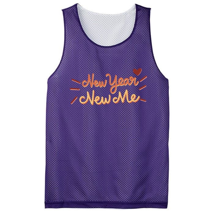 New Year New Me Mesh Reversible Basketball Jersey Tank