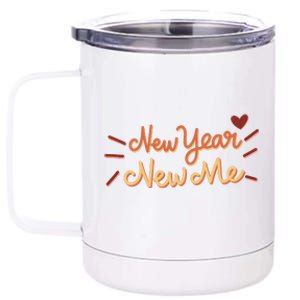 New Year New Me 12 oz Stainless Steel Tumbler Cup