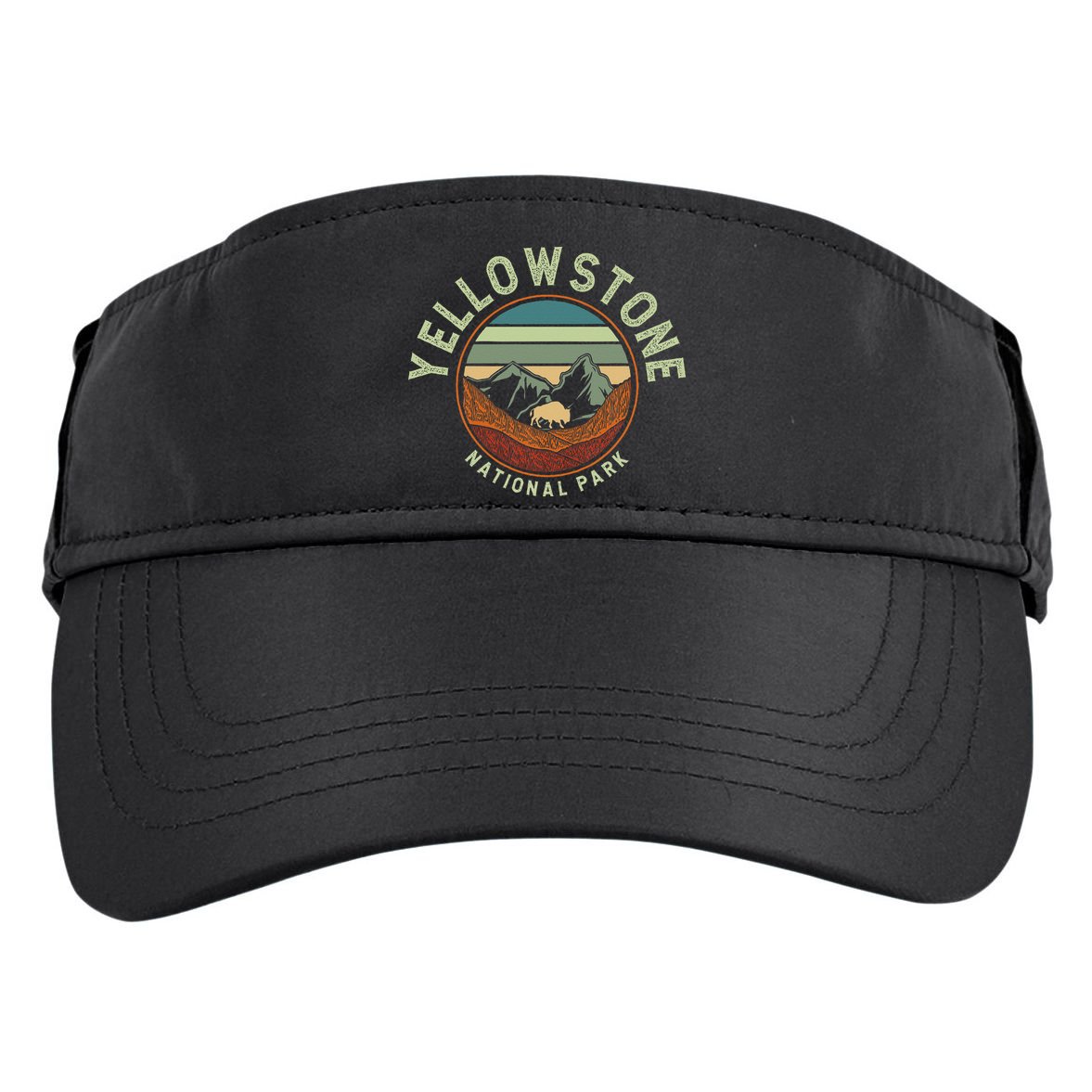 Nature Yellowstone National Park Adult Drive Performance Visor