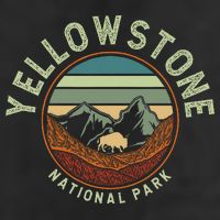 Nature Yellowstone National Park Adult Drive Performance Visor