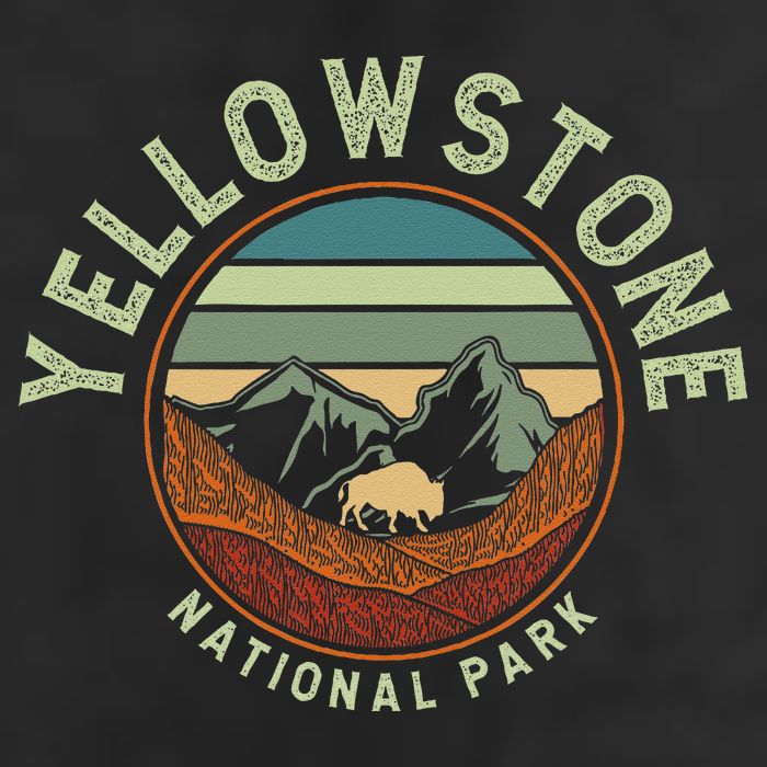 Nature Yellowstone National Park Adult Drive Performance Visor