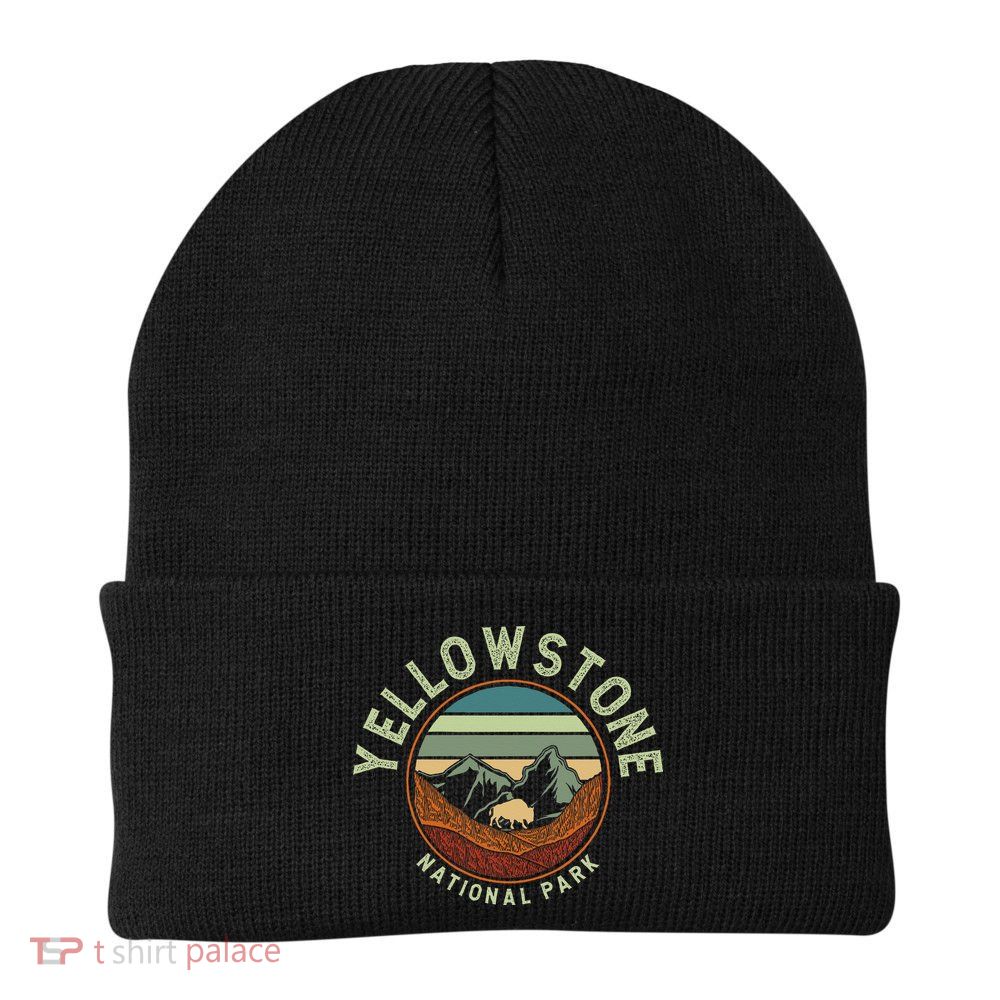 Nature Yellowstone National Park Beanie
