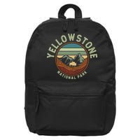Nature Yellowstone National Park 16 in Basic Backpack