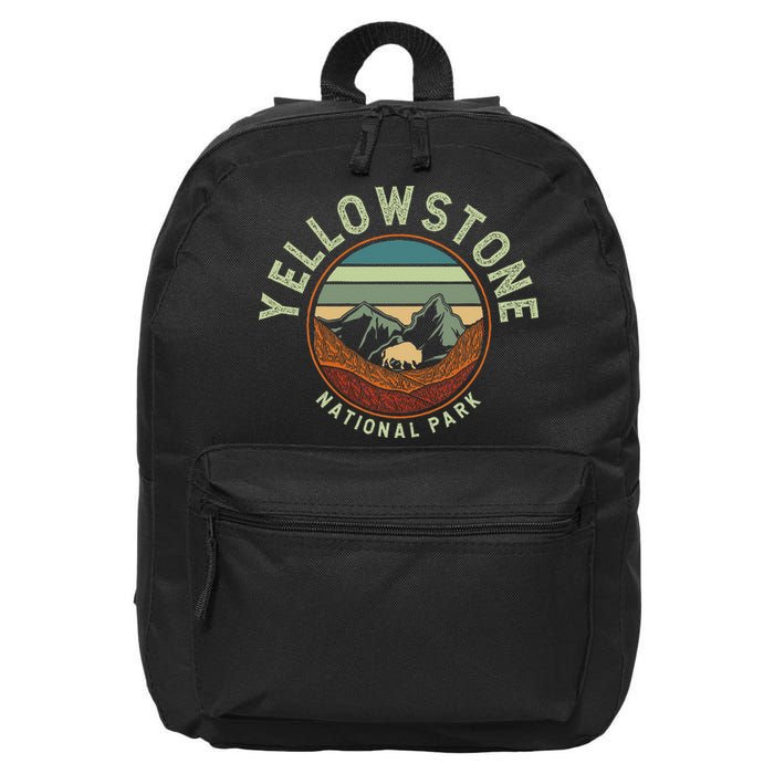 Nature Yellowstone National Park 16 in Basic Backpack