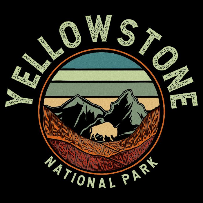 Nature Yellowstone National Park 16 in Basic Backpack