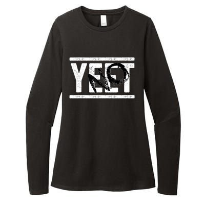 No Yeet Womens CVC Long Sleeve Shirt