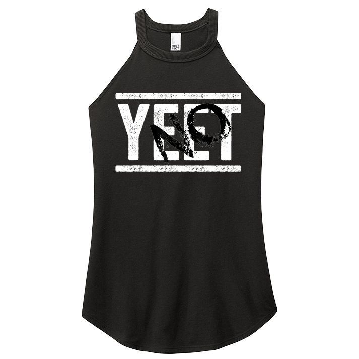 No Yeet Women's Perfect Tri Rocker Tank