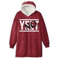 No Yeet Hooded Wearable Blanket