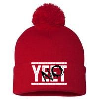No Yeet Pom Pom 12in Knit Beanie