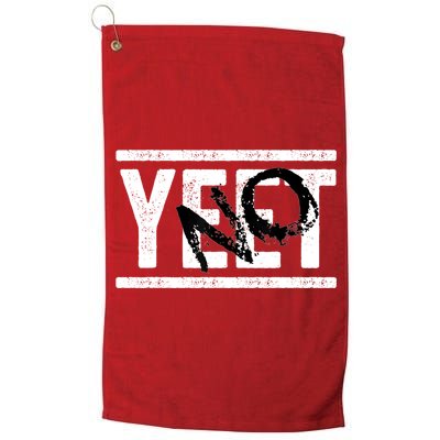 No Yeet Golf Towel
