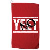 No Yeet Golf Towel
