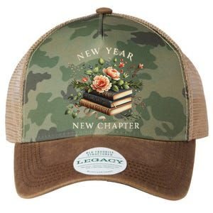 New Year New Chapter Happy New Year 2025 Book Lover Legacy Tie Dye Trucker Hat