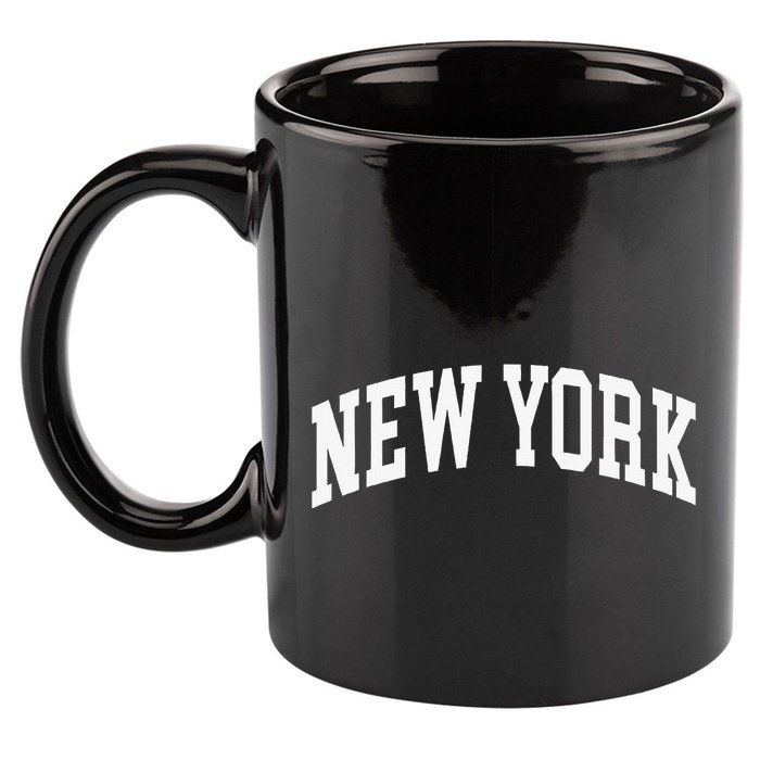 New York Nyc Throwback Design Classic 11oz C Handle Ceramic Mug