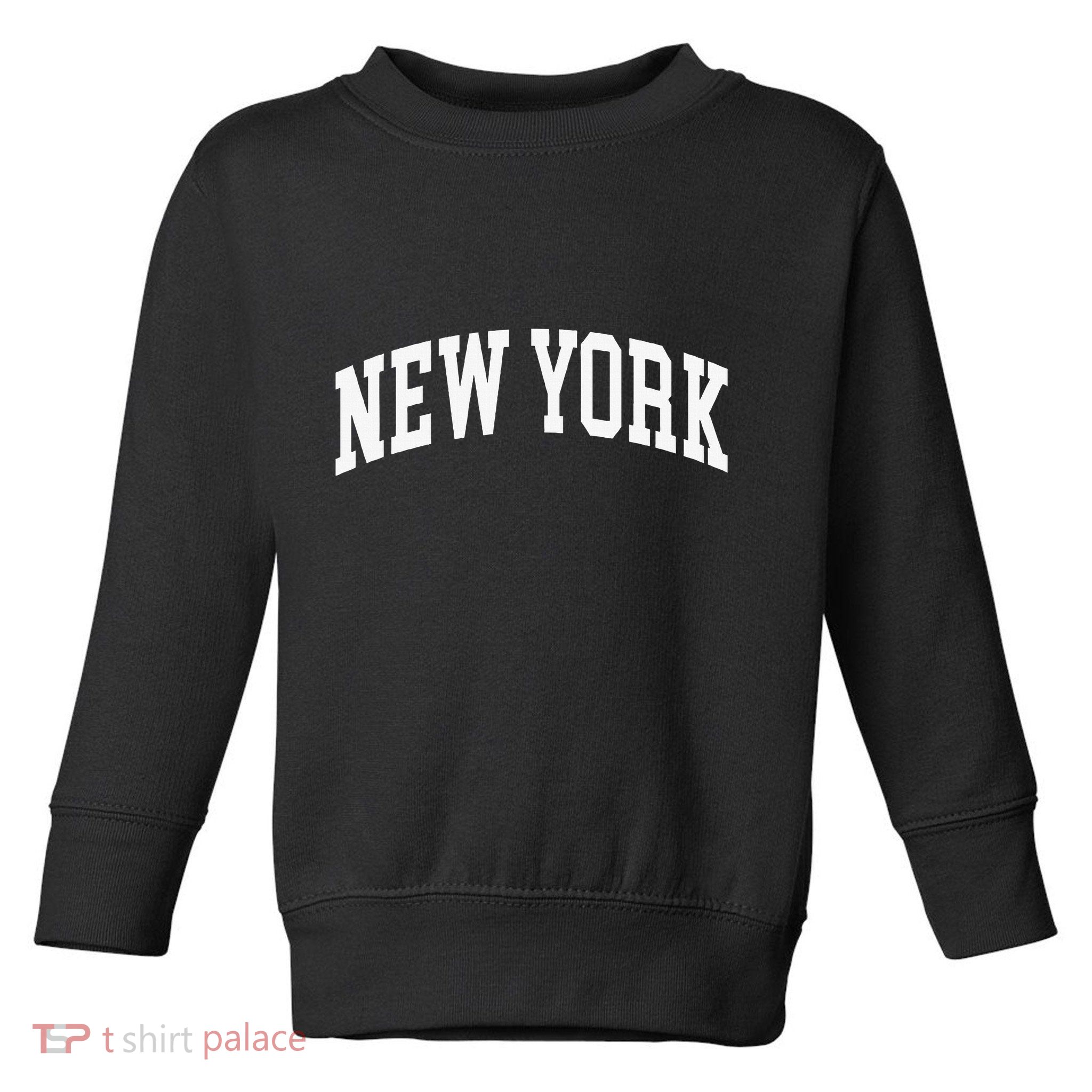 New York Nyc Throwback Design Classic Toddler Sweatshirt