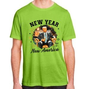 New Year New American 2025 Donald Trump Adult ChromaSoft Performance T-Shirt