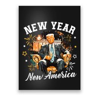 New Year New American 2025 Donald Trump Poster
