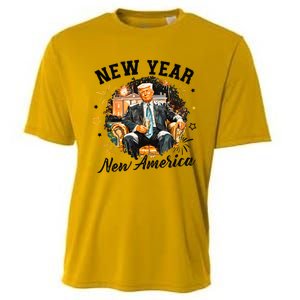 New Year New American 2025 Donald Trump Cooling Performance Crew T-Shirt