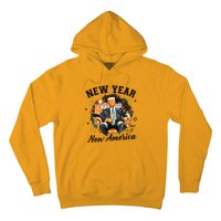 New Year New American 2025 Donald Trump Hoodie