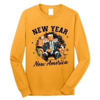 New Year New American 2025 Donald Trump Long Sleeve Shirt