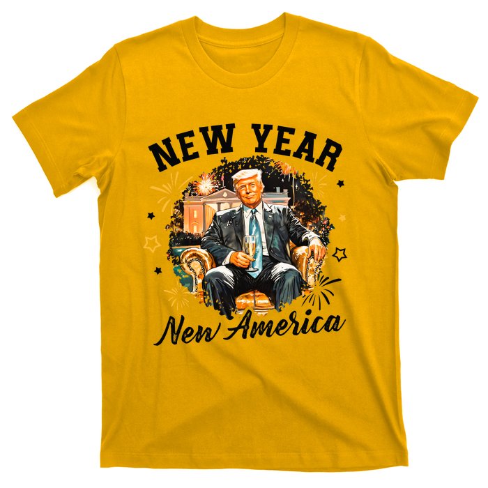 New Year New American 2025 Donald Trump T-Shirt