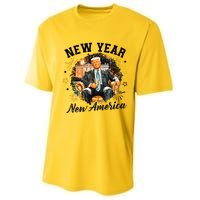 New Year New American 2025 Donald Trump Performance Sprint T-Shirt